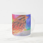 Cosmic Bird Dreamscape Art Print" Mattglastasse (VorderseiteRechts)