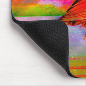 Cosmic Bird Dreamscape Art Print" Mousepad (Ecke)