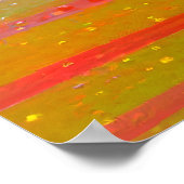 Cosmic Bird Dreamscape Art Print" Poster (Ecke)