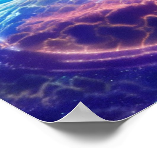 Cosmic Birth Poster (Ecke)