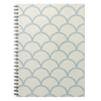 Cosmic Bloom Schuppen Notizblock