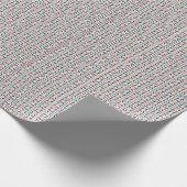 Cosmic Bloom Trailing Stripes Geschenkpapier (Ecke)