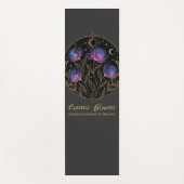 Cosmic Blooms – Celestial Floral Mandala flowers Yogamatte (Vorderseite)