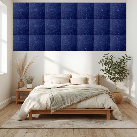 Cosmic Blue Galaxy Starry Night Keramik Tile Fliese