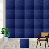 Cosmic Blue Galaxy Starry Night Keramik Tile Fliese