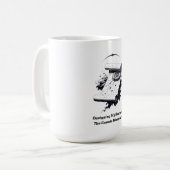 Cosmic Blueprint T-Shirt Kaffeetasse (Vorderseite Links)