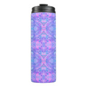Cosmic Boho Pattern - Orientalische Fantasie Abstr Thermosbecher (Vorderseite)