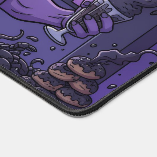 Cosmic Brewmaster 🪐🍺 Schreibtischunterlage (Ecke)