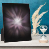 Cosmic Burst Artwork Fotoplatte (Seite)