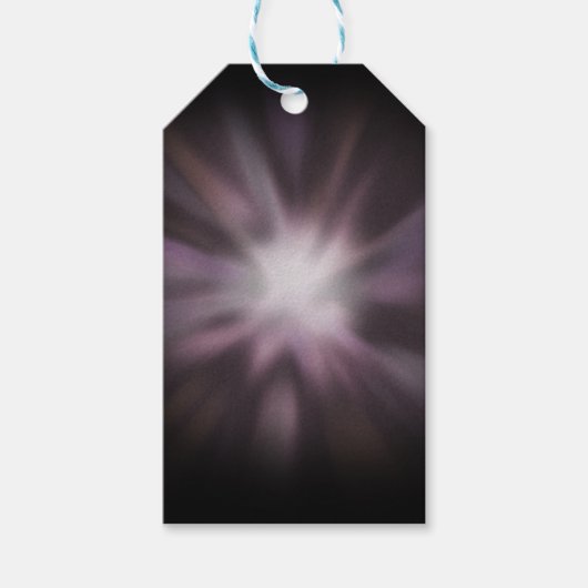 Cosmic Burst Artwork Geschenkanhänger (Vorderseite)