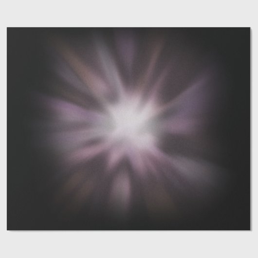 Cosmic Burst Artwork Geschenkpapier (Flach)