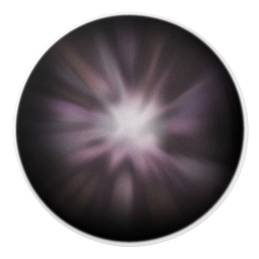 Cosmic Burst Artwork Keramikknauf (Vorderseite)