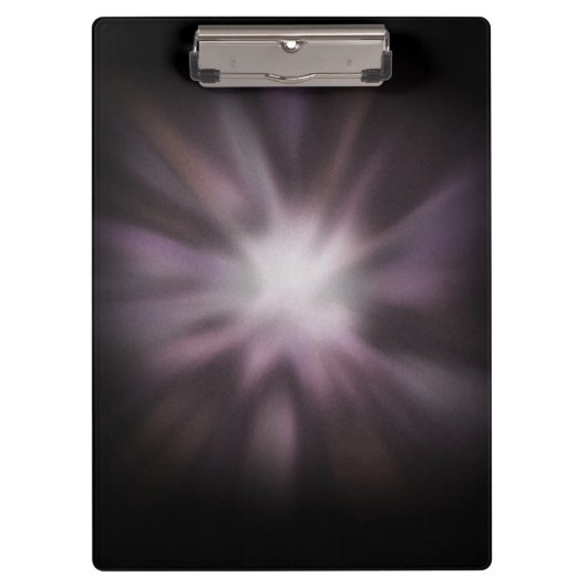 Cosmic Burst Artwork Klemmbrett (Vorderseite)