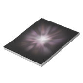 Cosmic Burst Artwork Notizblock (Rotiert)