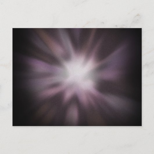 Cosmic Burst Artwork Postkarte (Vorderseite)