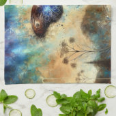 Cosmic Butterfly Fantasy Artwork Geschirrtuch (Gefaltet)