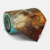 Cosmic Butterfly Fantasy Artwork Krawatte (Gerollt)