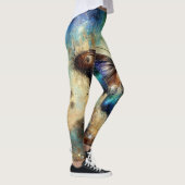 Cosmic Butterfly Fantasy Artwork Leggings (Rechts)
