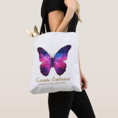 Cosmic Butterfly Galaxy Wings Tasche (Von Nahem)
