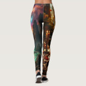 Cosmic Café Leggings - Ritter (Rückseite)