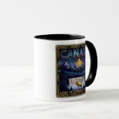 Cosmic Canada Nature Celestial Art Tasse (VorderseiteRechts)