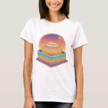 Cosmic Candy Planet T - Shirt Design