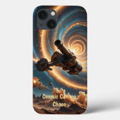 Cosmic Cannon Chaos Case-Mate iPhone Hülle (Rückseite)
