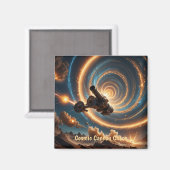 Cosmic Cannon Chaos Magnet (Vorderseite/Rückseite)
