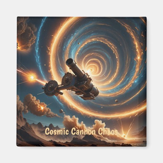 Cosmic Cannon Chaos Magnet (Vorne)