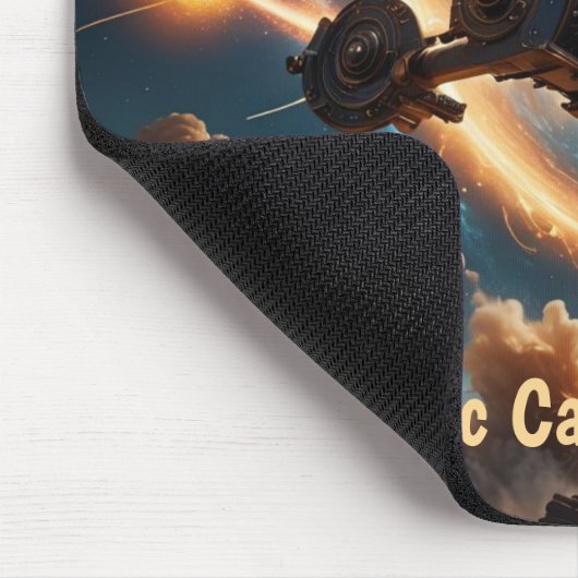 Cosmic Cannon Chaos Mousepad (Ecke)