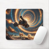 Cosmic Cannon Chaos Mousepad (Mit Mouse)