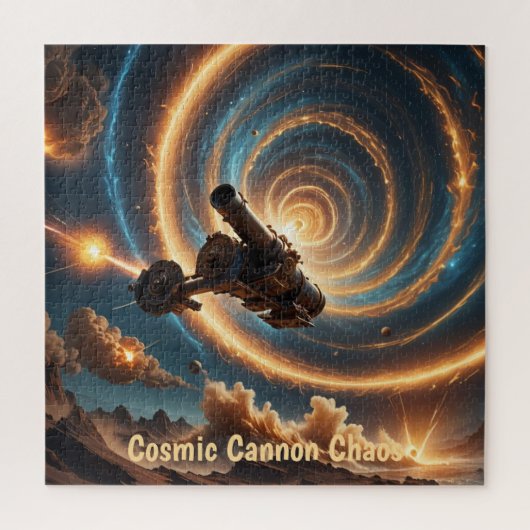Cosmic Cannon Chaos Puzzle (Vertikal)
