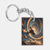 Cosmic Cannon Chaos Schlüsselanhänger (Vorderseite links)