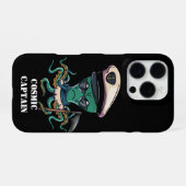 Cosmic Captain  iPhone Hülle (Rückseite (Horizontal))