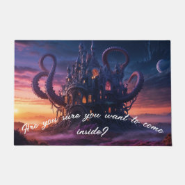 Cosmic Castle aus Eons langer Vergangenheit Fußmatte