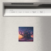 Cosmic Castle aus Eons langer Vergangenheit Magnet (In Situ (Geschirrspüler))