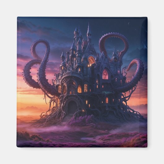 Cosmic Castle aus Eons langer Vergangenheit Magnet (Vorne)