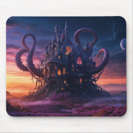 Cosmic Castle aus Eons langer Vergangenheit Mousepad
