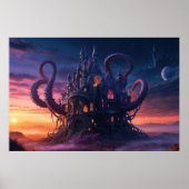 Cosmic Castle aus Eons langer Vergangenheit Poster (Vorne)