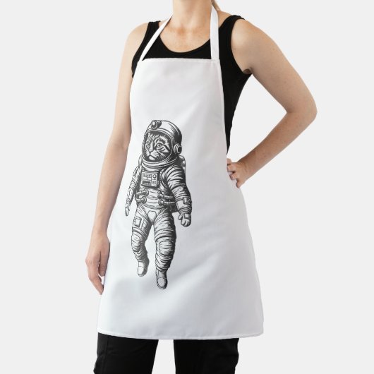 Cosmic Cat Astronaut Tee Schürze (InSitu)