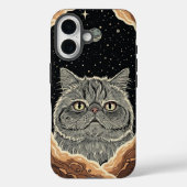 Cosmic Cat Case-Mate iPhone Hülle (Rückseite)