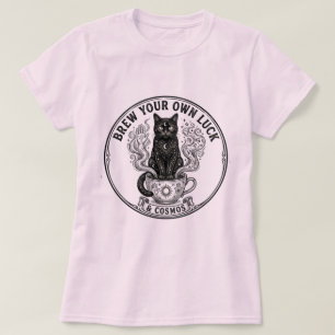Cosmic Cat Coffee - Mystischer Kaffee Braue Dein e T-Shirt