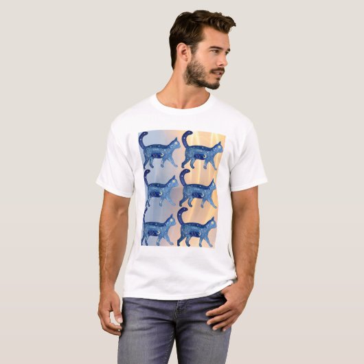 Cosmic Cat Constellation Tee (Vorne ganz)