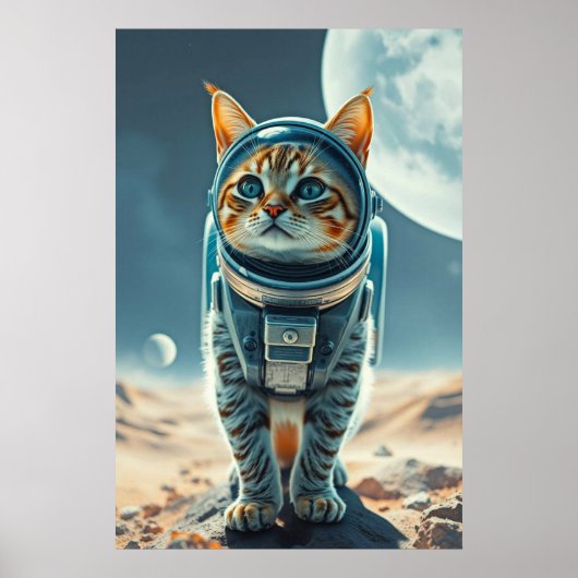 Cosmic Cat Dreams Poster (Vorne)