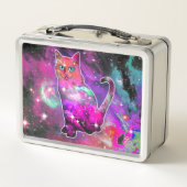 Cosmic Cat Iota Metal Lunchbox (Rückseite)