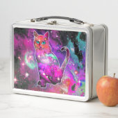 Cosmic Cat Iota Metal Lunchbox (Beispiel)