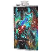 Cosmic Cat Lambda Flachmann (Links)