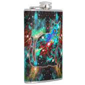 Cosmic Cat Lambda Flachmann (Rechts)