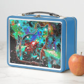 Cosmic Cat Lambda Metal Lunchbox (Beispiel)
