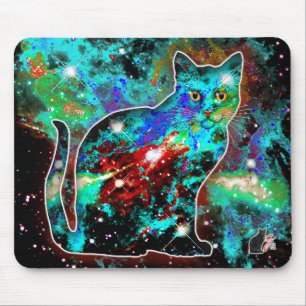 Cosmic Cat Lambda Mousepad